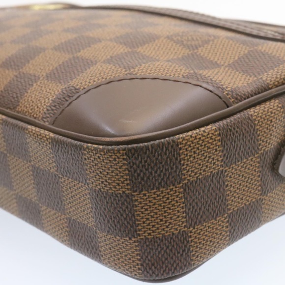 LOUIS VUITTON Damier Ebene Marly Dragonne GM Clutch Bag SP Order LV Auth 25039A - Picture 9 of 16